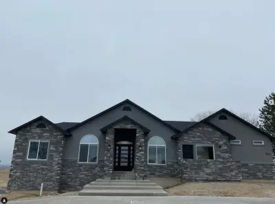 Home and Hangar | New Build | Greenleaf ID — Architectural & Building Design Services project by Amanda Ryan Designs, LLC