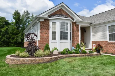 Front Landscape Makeover + Garden Wall — Landscape Construction project by GLC Lawn & Landscaping LLC