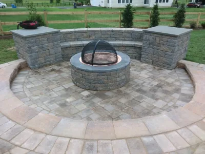 Fire Features by Green Spaces Landscaping