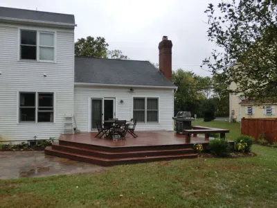 Custom Decks and Steps by Green Spaces Landscaping