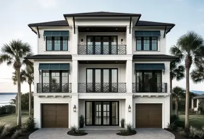 Coastal Retreat at Indian Shores — Architectural & Building Design Services project by Anz Design Studio LLC