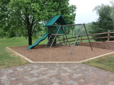 Playground Areas — Landscape Construction project by Green Spaces Landscaping