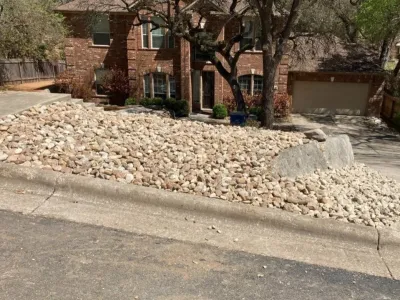 Patios & Pavers — Landscape Construction project by H A Dirt Cleaning & Construction in Austin