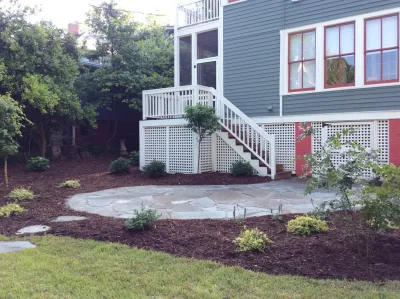 Boylan Heights Historic District (Before & After) by DesignScapes Of North Carolina, Ltd.
