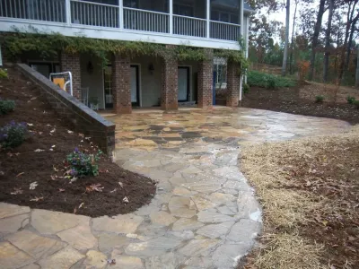 Falls Lake Project by DesignScapes Of North Carolina, Ltd.