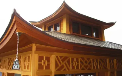 Asian Boathouse at Lake Placid — Architectural & Building Design Services project by Andrew Chary Architect, PLLC