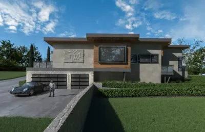 Lewis Residence Facades by Design SI
