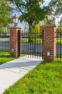 Pillars — Landscape Construction project by DiSabatino Landscaping And Tree Care