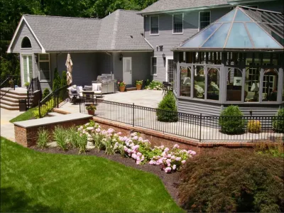 Princeton, NJ — Landscape Construction project by Doerler Landscape & Hidden Springs Irrigation in Princeton