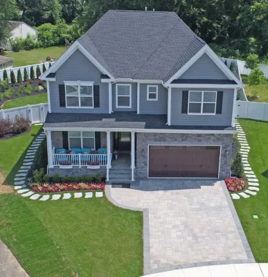 Bordentown, NJ — Landscape Construction project by Doerler Landscape & Hidden Springs Irrigation in Bordentown