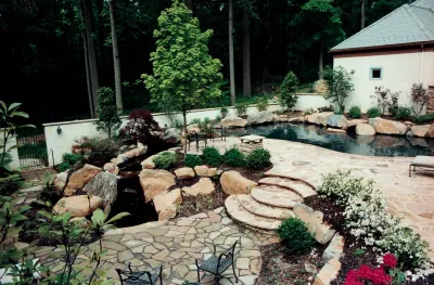 Princeton, NJ — Landscape Construction project by Doerler Landscape & Hidden Springs Irrigation in Princeton