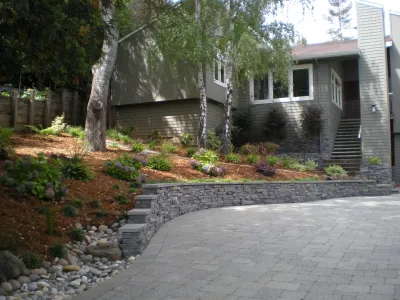 San Carlos Driveway & Front Landscaping by DPG Pavers And Design