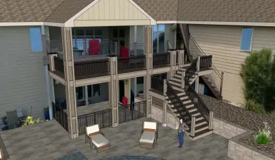Macklin Patio — Architectural & Building Design Services project by Bridgewater Consulting