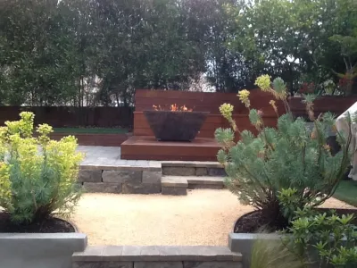 Modern San Francisco Backyard — Landscape Construction project by DPG Pavers And Design in San Francisco