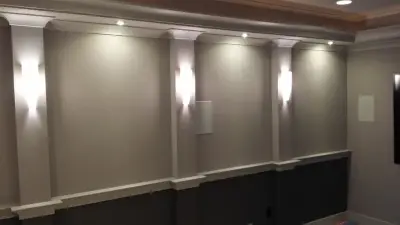 Media Space — Architectural & Building Design Services project by Premier Home Services, Inc