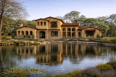 Tuscan Mediterranean Residence — Architectural & Building Design Services project by Vince Kunasek Design