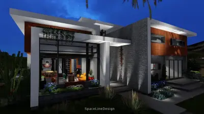 Mid-Century Modernism by Spacelinedesign Architects