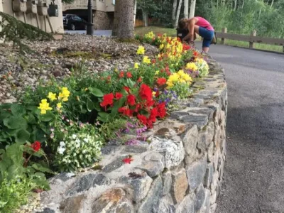 Vail Annual Gardens — Landscape Construction project by Earth Songs Gardening