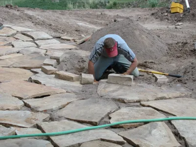 Patios and Walkways — Landscape Construction project by Earth Songs Gardening