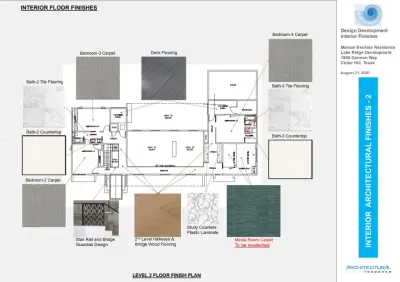 Contemporary Home in Cedar Hill, TX — Architectural & Building Design Services project by Architectural Response, PLLC