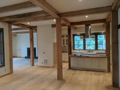 Contemporary Lakeside Lodge Home — Architectural & Building Design Services project by Nature's Angle, LLC