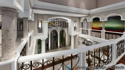 Contemporary Mediterranean Villa Design — Architectural & Building Design Services project by Spacelinedesign Architects