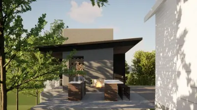 Contemporary Pool Cottage — Architectural & Building Design Services project by Ario Studio
