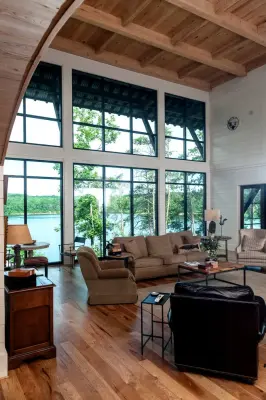 Contemporary Rustic Lakeside Retreat — Architectural & Building Design Services project by Christopher Architecture & Interiors