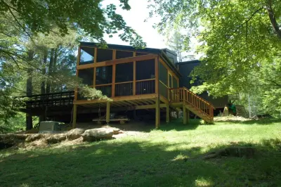 Modern Screened Porch Extension — Architectural & Building Design Services project by Housatonic Architectural Services, LLC (closed)
