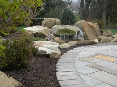 Falling Waters Ohio LLC Landscaping - Sidewalk & Pathway Installation in Avon, OH