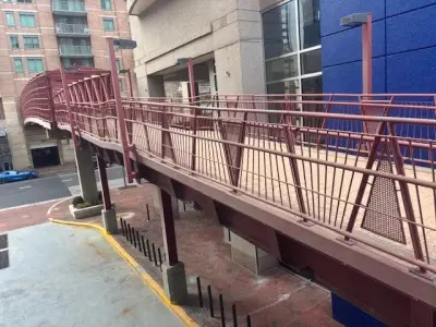 Montgomery County Garage 49 Walkway Bridge by Tejjy Inc.