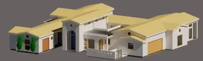 Modern Moroccan Home — Architectural & Building Design Services project by Konet Architecture LLC