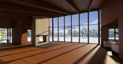 Contemporary Mountain Kitchen — Architectural & Building Design Services project by North Country Architect