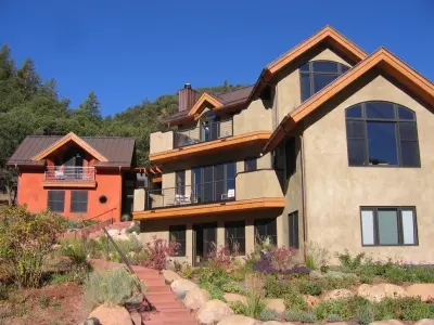Hillside Strawbale Residence — Architectural & Building Design Services project by Donna Riley Architect