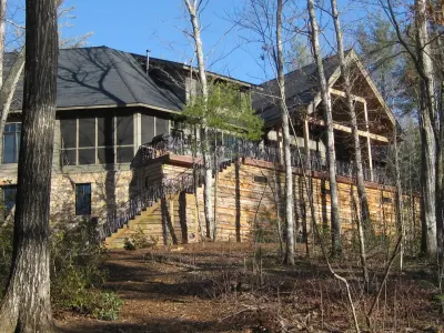 Lakeside Rustic Home at Lake James — Architectural & Building Design Services project by Helt