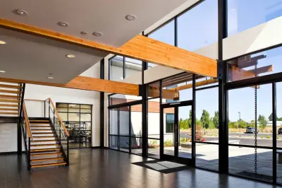 Eco-Friendly Point Structure by Neil Richardson Architect LLC