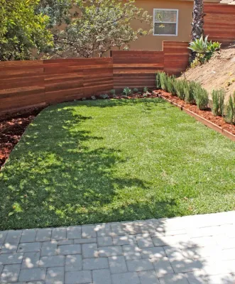 Before & After: Front & Backyard by Flores Artscape, Inc.