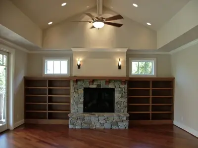 Fireplace Transformations — Architectural & Building Design Services project by Vikki Foley Interior Design