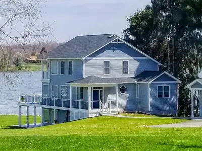 Lake Latonka New Home — Architectural & Building Design Services project by Darrell C Kauric Architect LLC