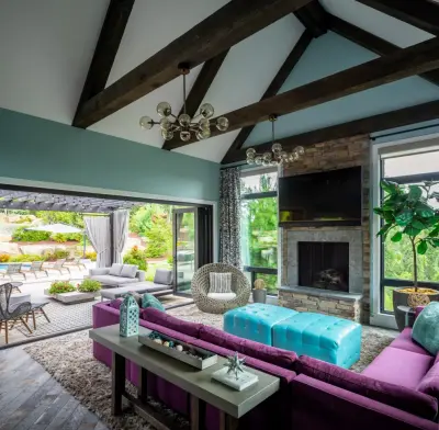 Updated Pool House — Architectural & Building Design Services project by Gaskill Architecture