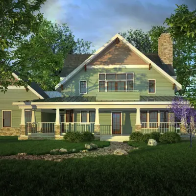 Butler, PA Craftsman Style Residence — Architectural & Building Design Services project by Gaskill Architecture
