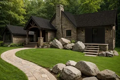 Modern Rustic Residence — Architectural & Building Design Services project by Paradigm Architecture Design & Consulting