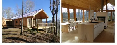 Cabin in the North Carolina Mountains — Architectural & Building Design Services project by Bach Design Studio