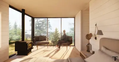 Nova Scotia Cabin — Architectural & Building Design Services project by Toma Farren Architects