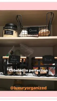 Rubino's larder — Professional Home Organizers project by Luxury Organized
