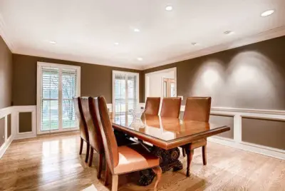 Dining Room Transformation - Before & After by The De-Clutter Box Organizing, Staging, & Moving