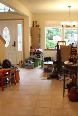 Entryway Transformation — Professional Home Organizers project by Organized At Last