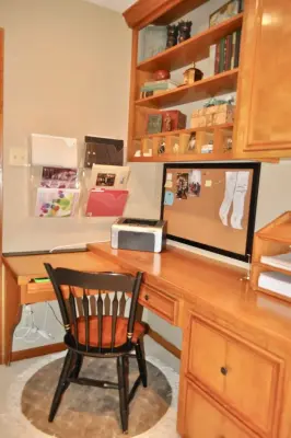 Home Workspace 2 — Professional Home Organizers project by Bloom Your Space Organizing