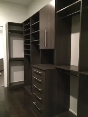 Bucktown - Tailored Closet - Nora Creek — Professional Home Organizers project by Chrissy Roellchen - Closet Works Chicago