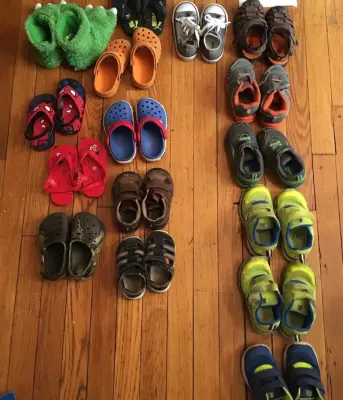 Kids' Clothing and Footwear Organization — Professional Home Organizers project by After Declutter